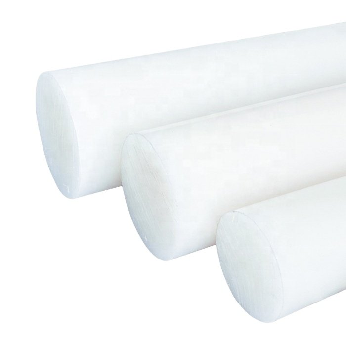 Professional cnc Plastic Factory Chemical Stability PVDF Rod high-end engineering Polyvinylidene PVDF rod