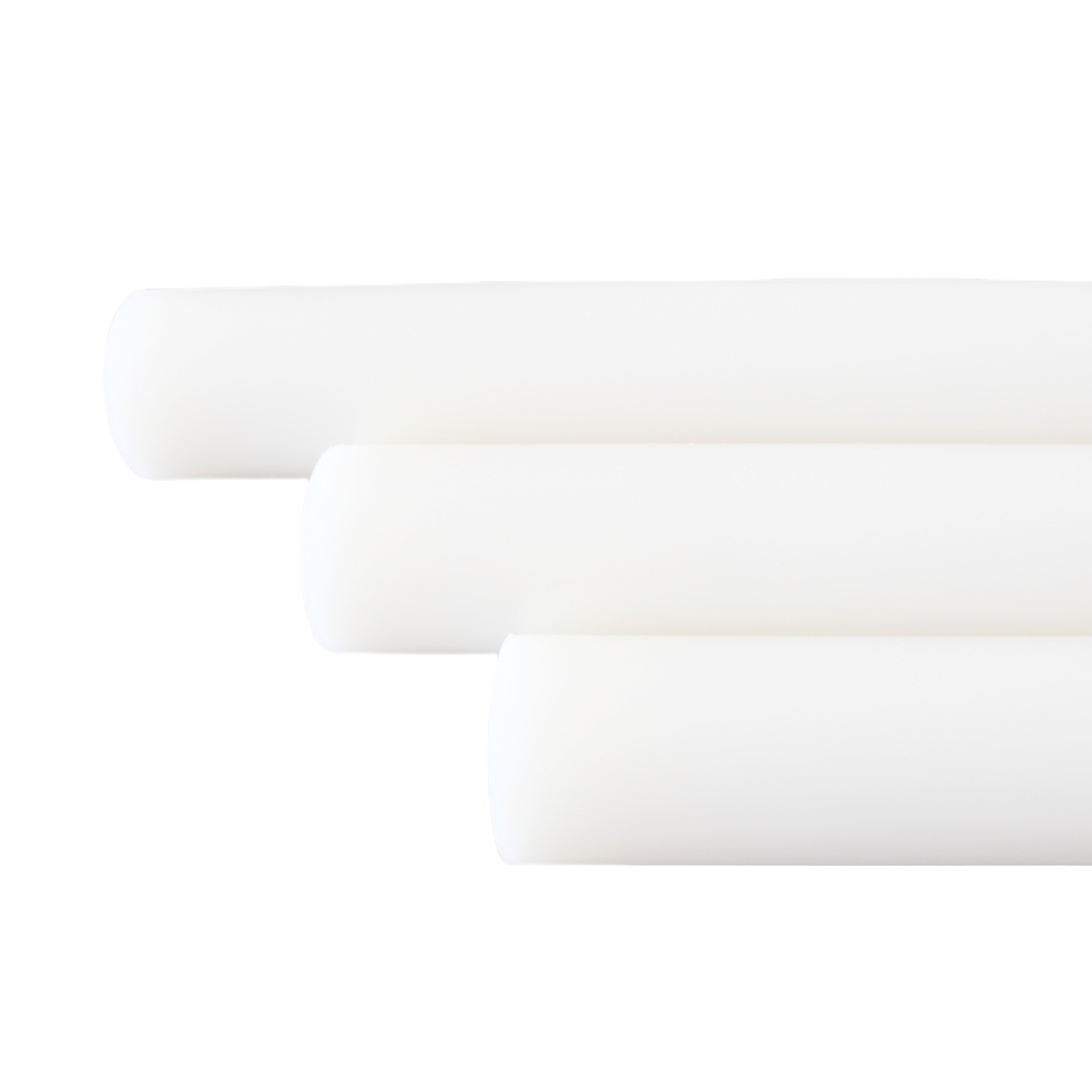 Professional cnc Plastic Factory Chemical Stability PVDF Rod high-end engineering Polyvinylidene PVDF rod