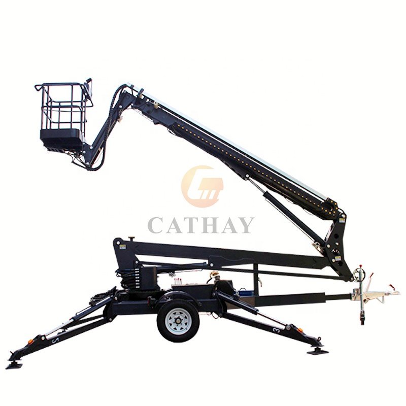 10m~20m 200kg Tower Lift Lift Trailer sky lift