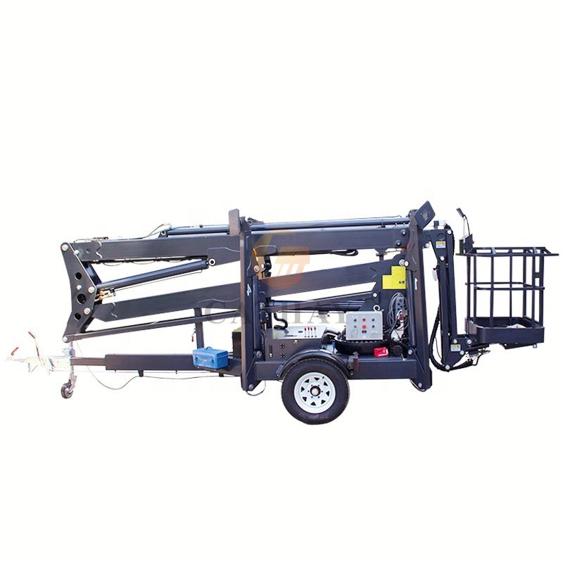10m~20m 200kg Tower Lift Lift Trailer sky lift