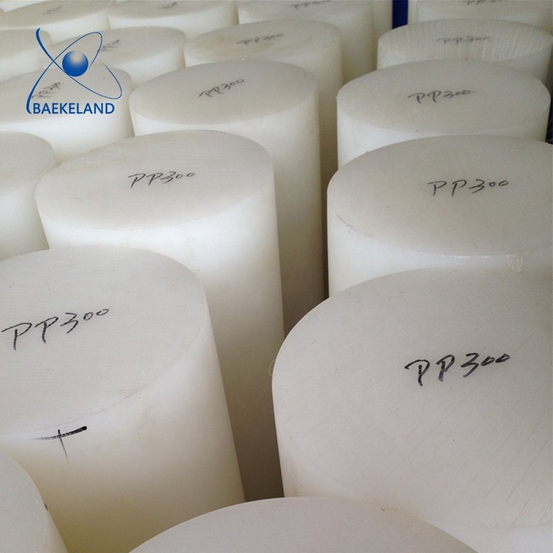 high quality 6mm-350mm large diameter pp bar natural white pp plastic rod