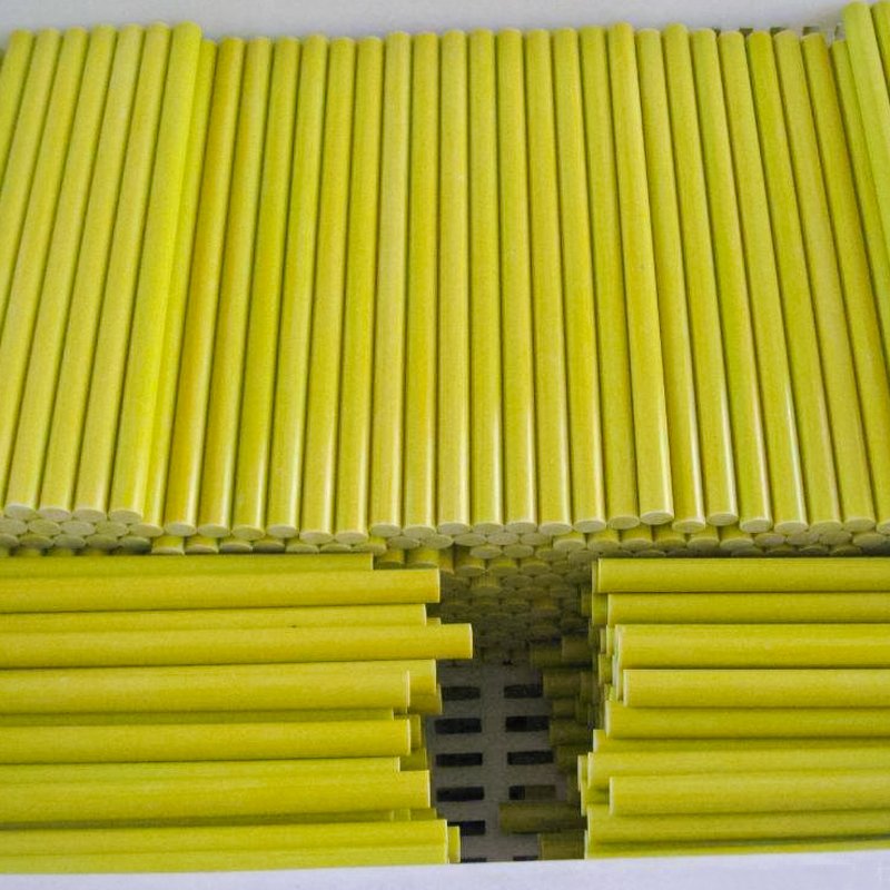 Fiberglass reinforced plastics tent poles FRP pole rod tube solid fiberglass rods for sale