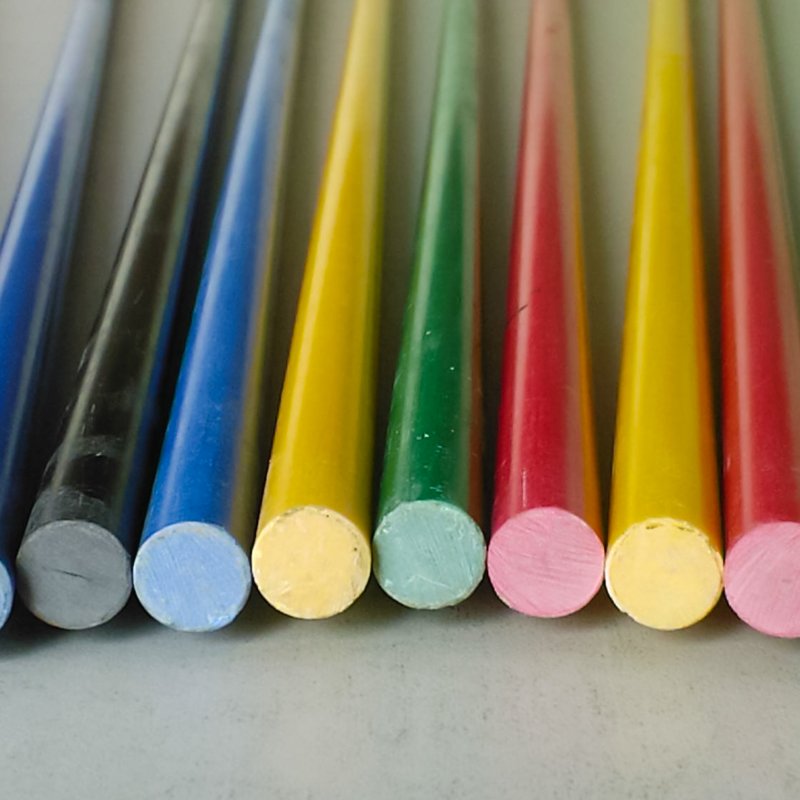 Fiberglass reinforced plastics tent poles FRP pole rod tube solid fiberglass rods for sale