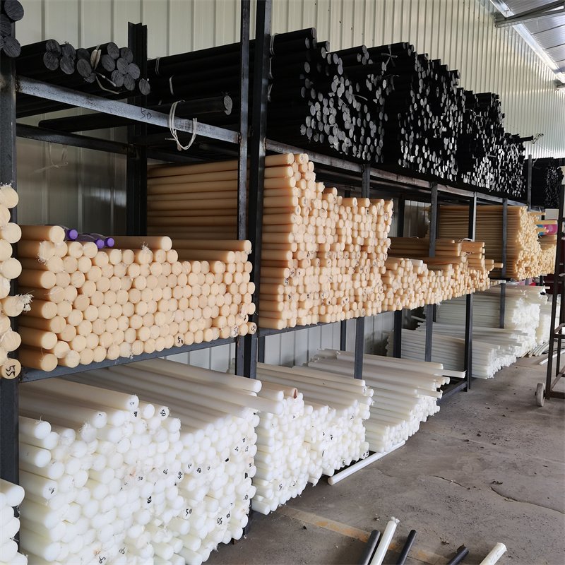 Customized Aseismatic Nylon Plastic Rod Pa6 Mc Nylon Bar Supplier
