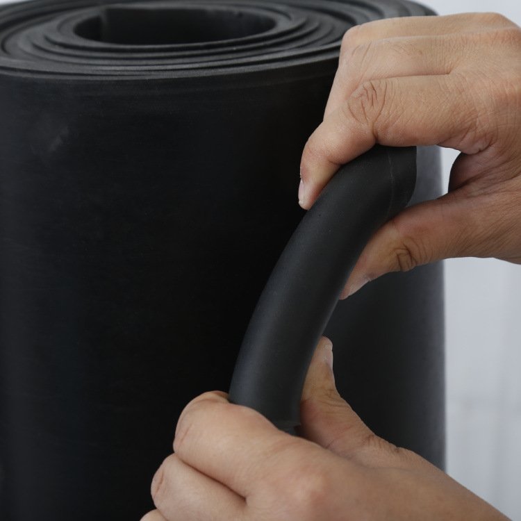 Vulcanized Rubber Sheets 1mm Rubber Sheet Rolls Customized Products 50kg Roll Rubber Sheet Roll