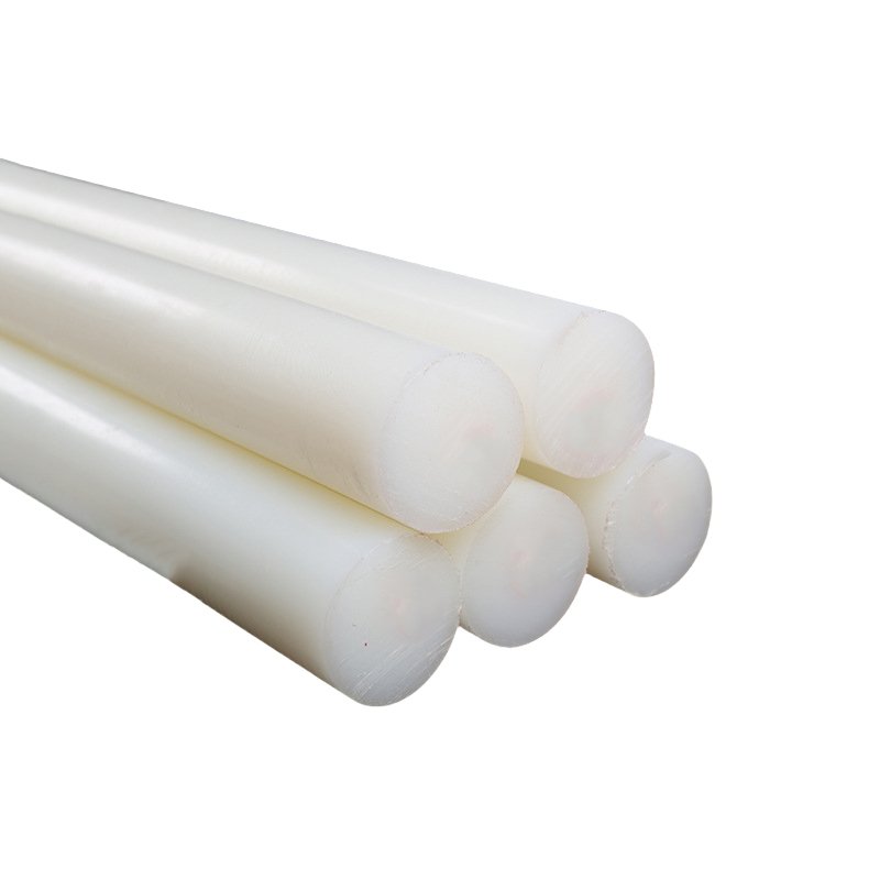 Superior Quality Custom Nylon Sheet Bars Uhmwpe Solid Plastic Extruding Rod Plastic Moulding Processing Service