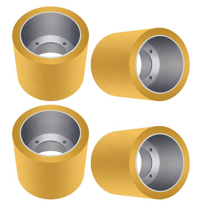 10 inch Paddy Dehusking Rubber Rolls rice huller rubber roller supplier