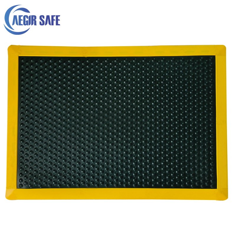 First Class Antistatic Rubber Floor Mat Antifatigue Mat With Polyester Cover