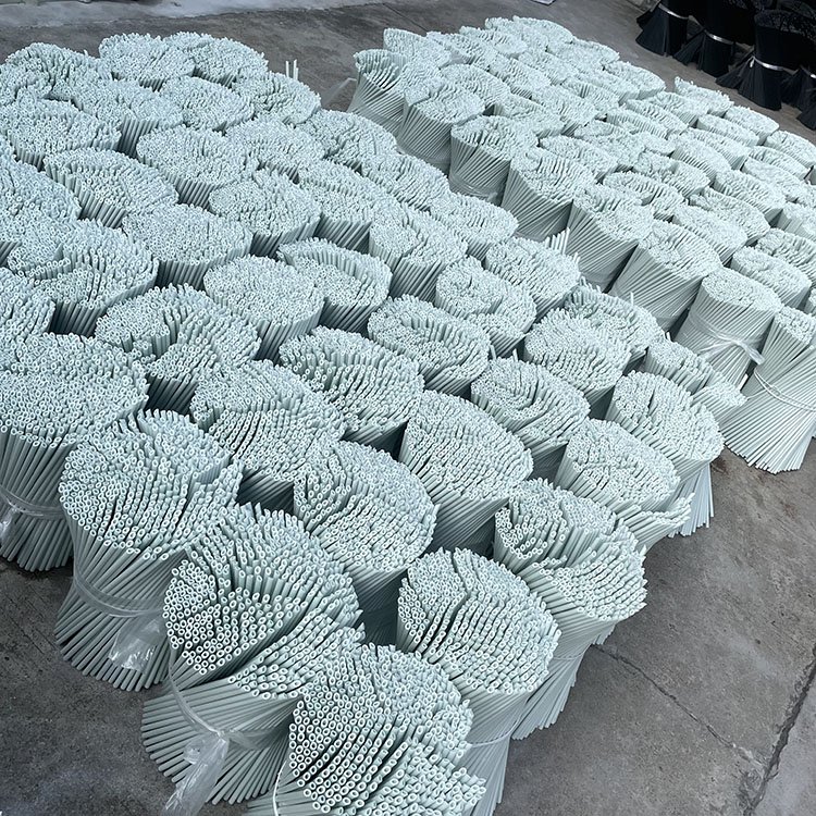 Fiberglass rods fiberglass reinforced plastic poles fiberglass garden stakes 6.9mm 7.9mm 8.5mm 9.5mm 10mm 12.7mm accept OEM