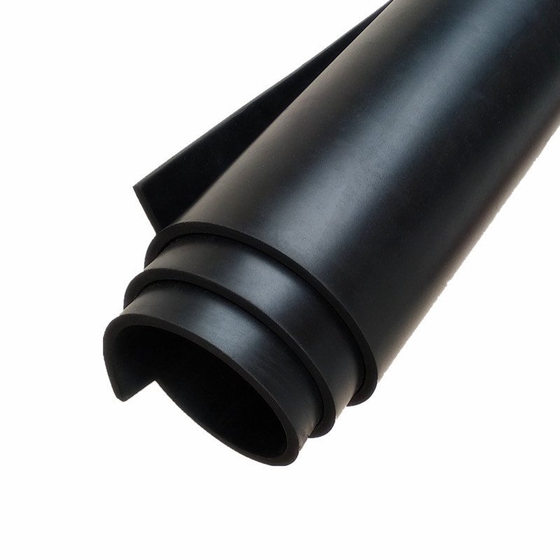 Black Waterproof Membrane Epdm Rubber Sheet Silicone Rubber Sheet
