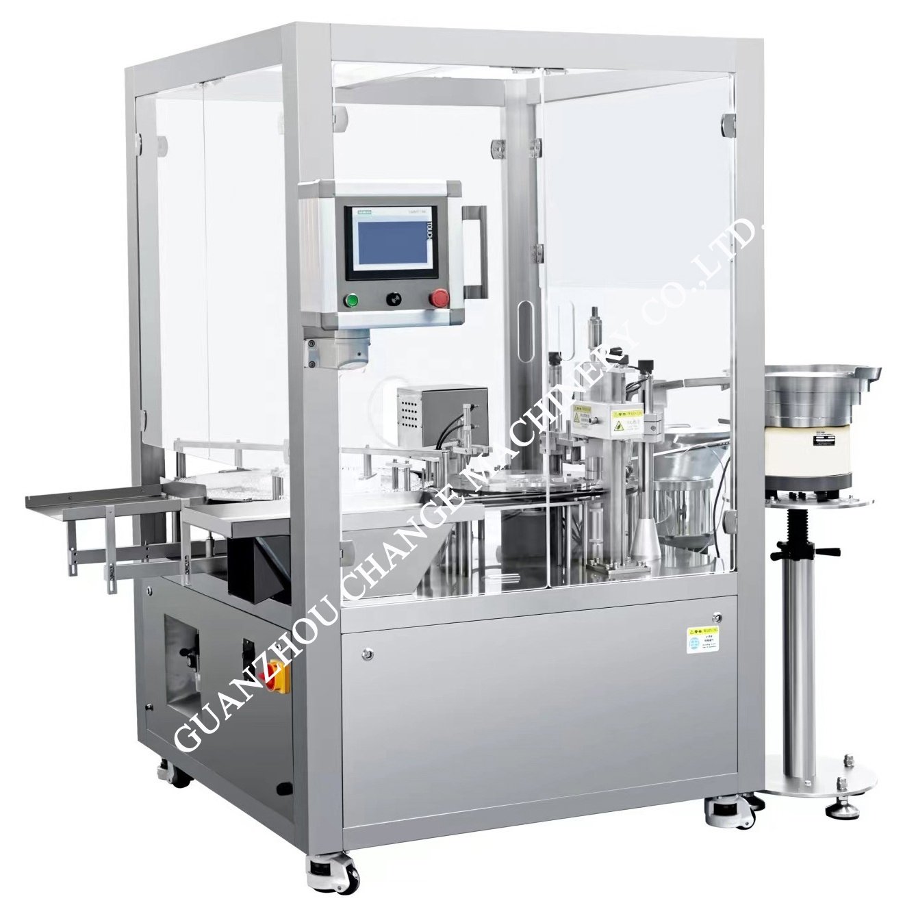 Automatic Glass Vials Liquid Filling Capping Machine