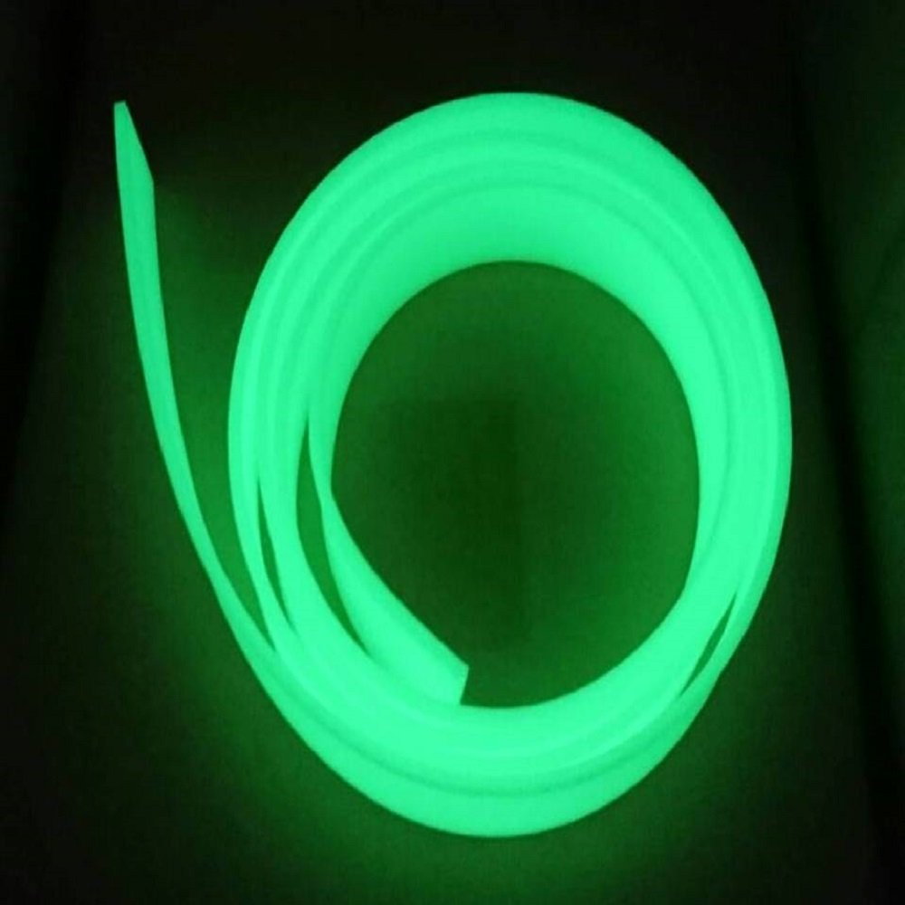 Luminous Silicone Rubber Extrusion T=6mm W=10mm L=10m