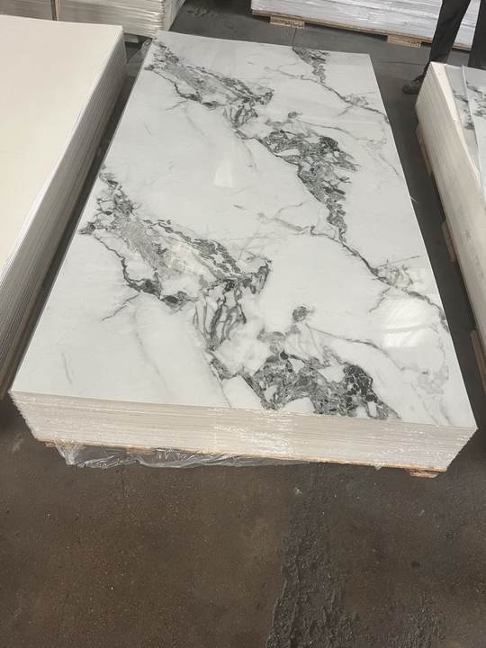 interior marble pvc bathroom marble stone wall panel high quality waterproof panels pvc sheet indoor wall panel marble