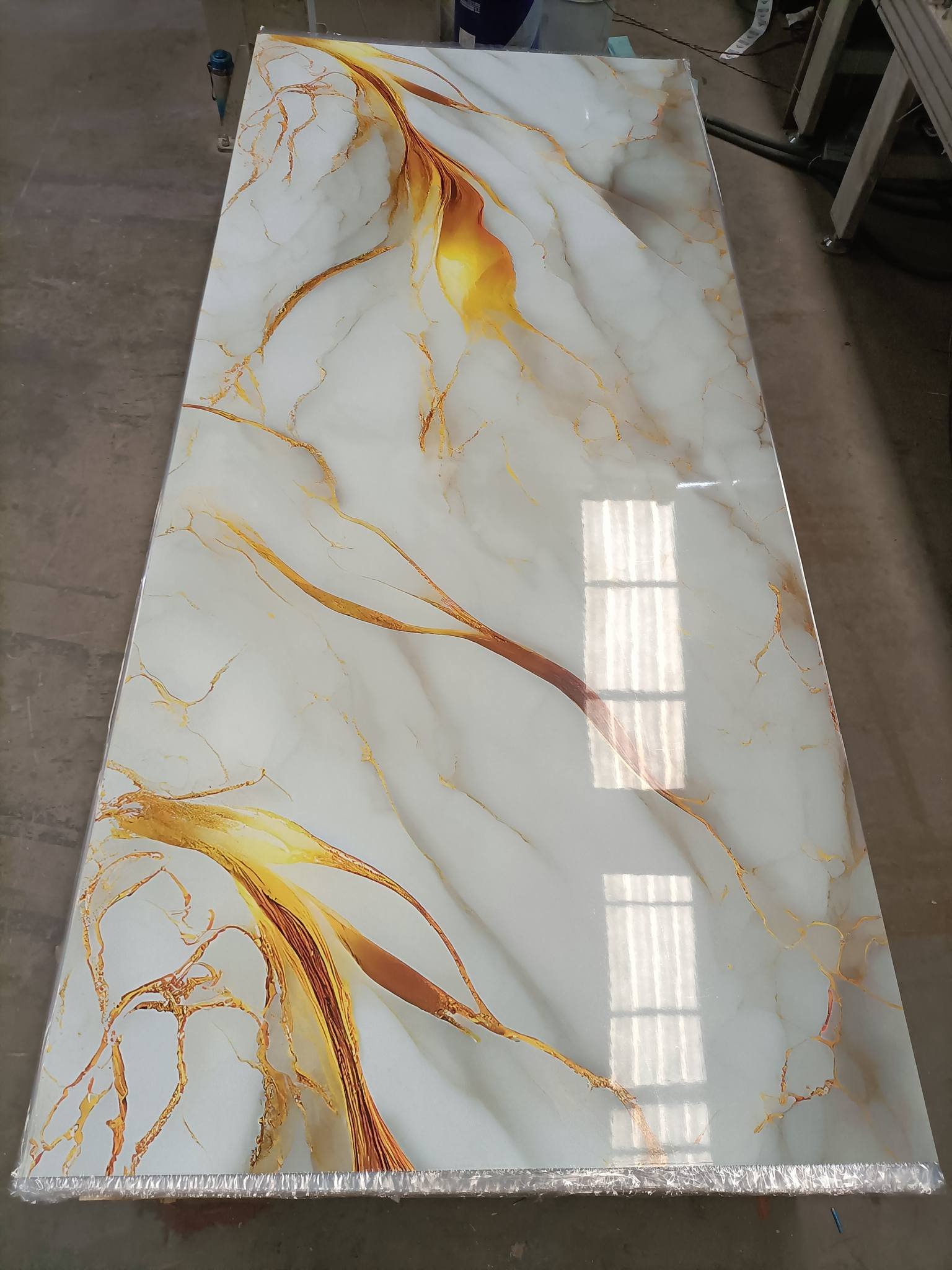 interior marble pvc bathroom marble stone wall panel high quality waterproof panels pvc sheet indoor wall panel marble