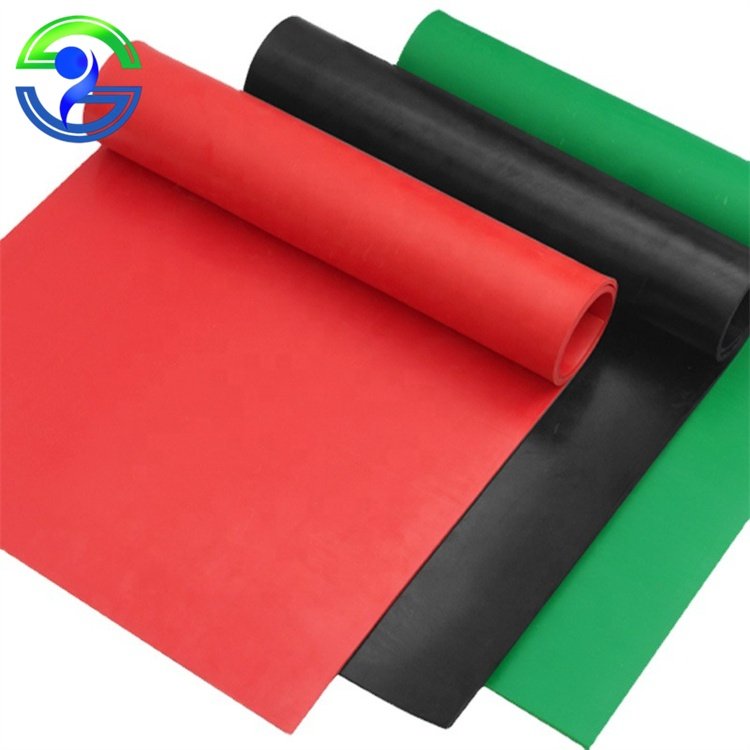 Insulating Rubber Plate High Voltage Distribution Room Floor Mat Industrial Rubber Wear Resistant Flat Insulation Rubber Mat