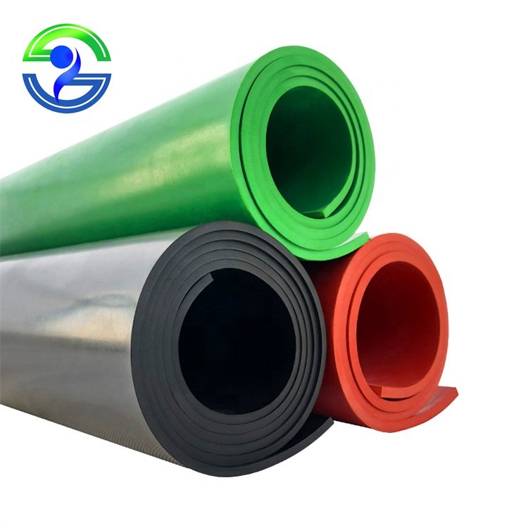 Insulating Rubber Plate High Voltage Distribution Room Floor Mat Industrial Rubber Wear Resistant Flat Insulation Rubber Mat