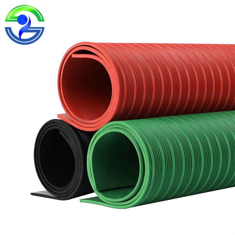 Insulating Rubber Plate High Voltage Distribution Room Floor Mat Industrial Rubber Wear Resistant Flat Insulation Rubber Mat