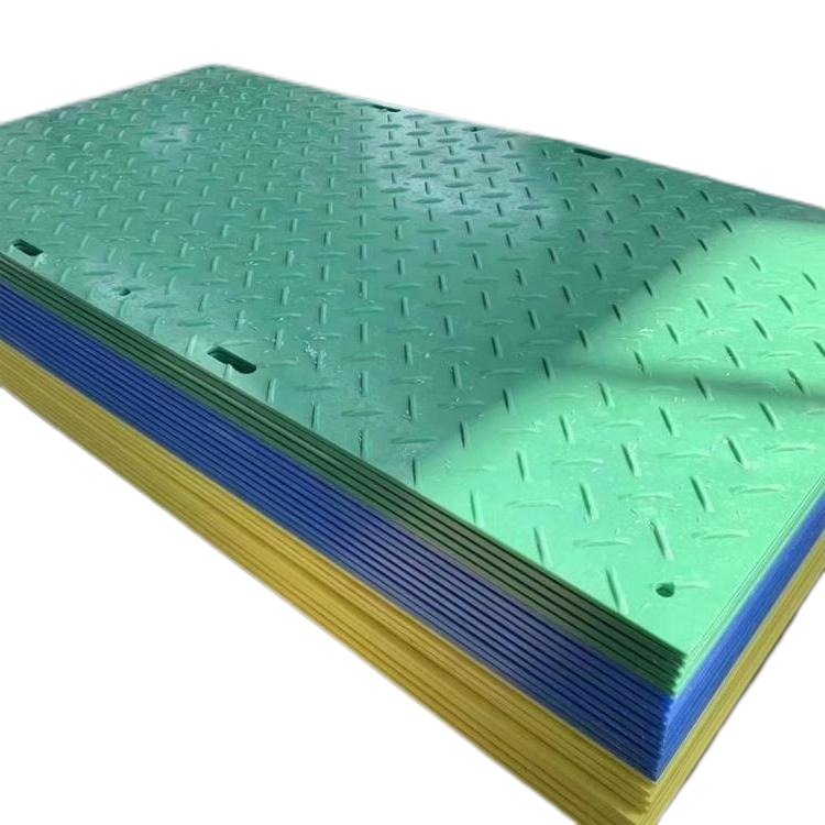 HDPE Rubber Mats Custom Logo 3mm Thick PE Matte Plastic Protective Mat Environmentally Friendly Anti-Slip and Wear-Resistant