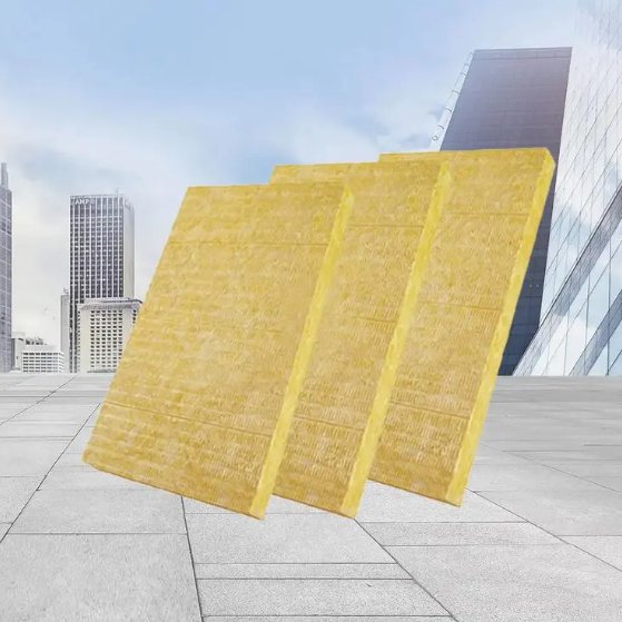 Class A Fire Resistance External Wall Thermal Insulation Rock Wool Board 120kg/m3 50mm Rock Mineral Wool Board/slab/sheet