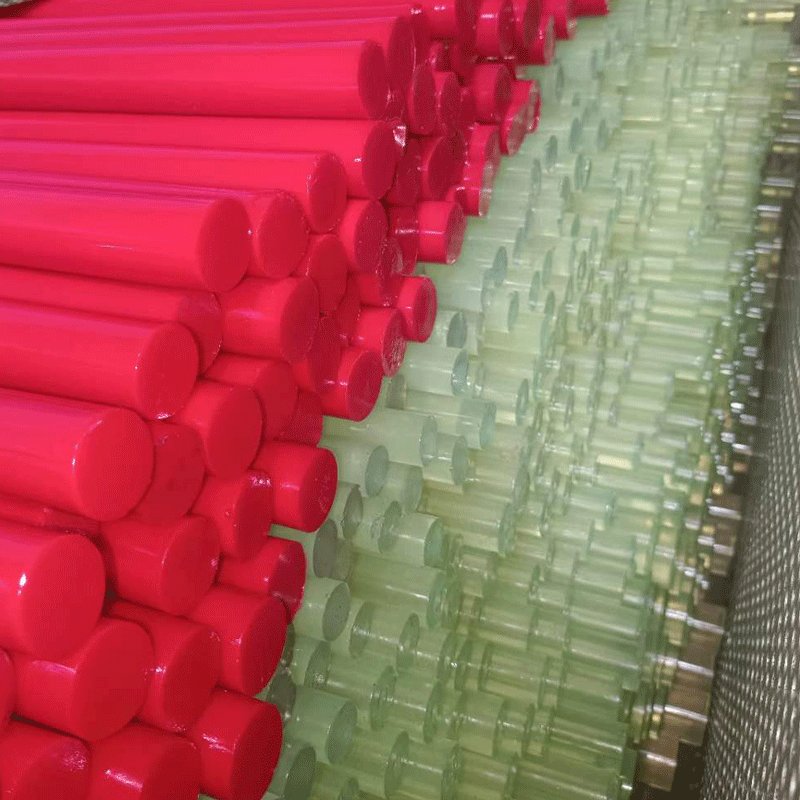 hot selling Manufacturer Custom 85a Shore Plastic 4mm Small Solid PU Flexible Yellow Polyurethane Elastomer Rod