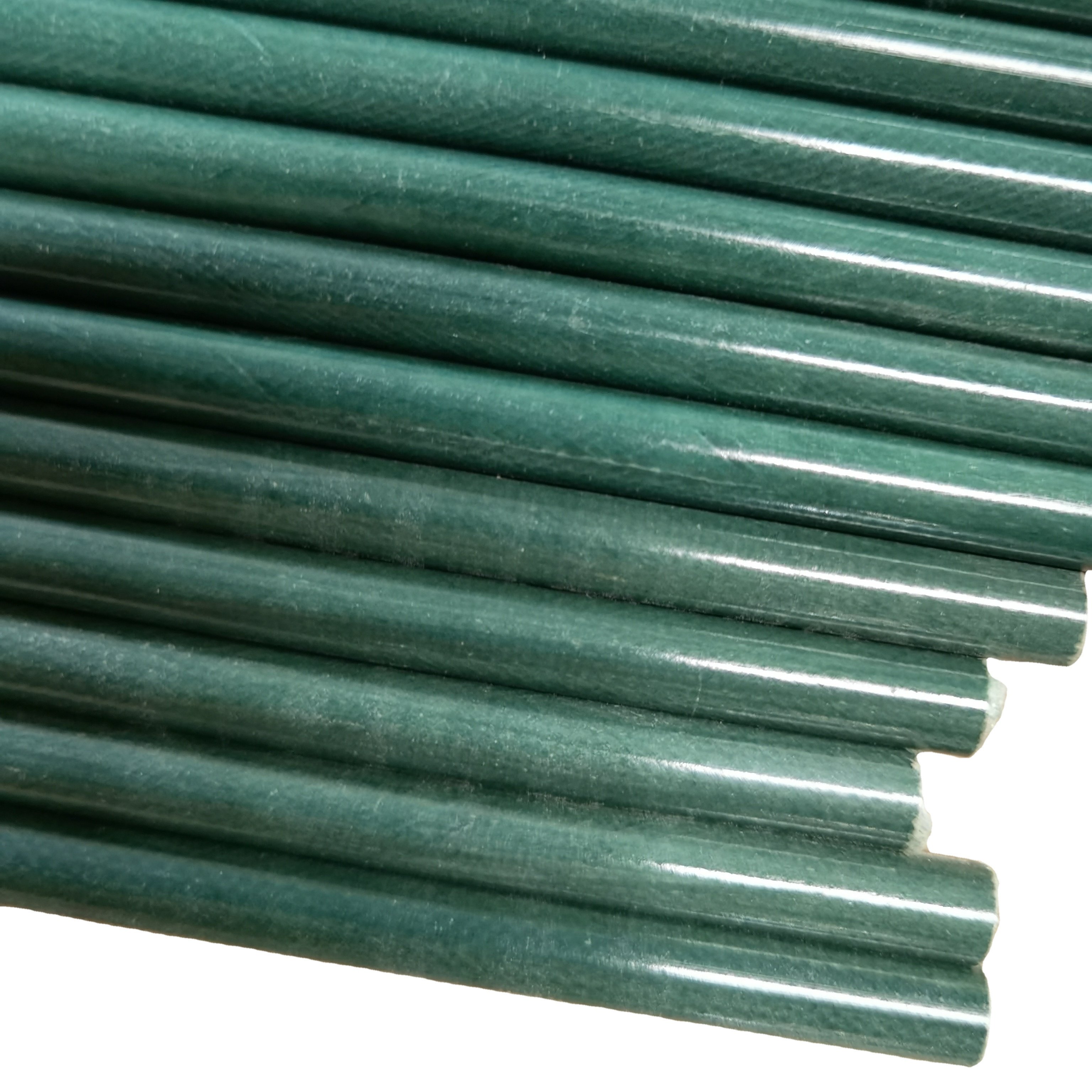 Lightweight Flexible GFRP FRP Fiberglass Sticks Tomato Stakes Solid Fiberglass Insulation Rods Fiberglass Fence Poles