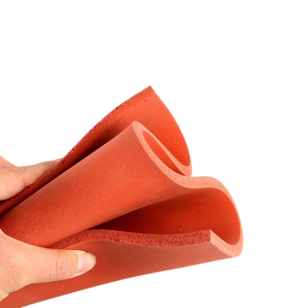 High Temperature Resistant Insulation Silicone Foam Sheet Closed Cell Made from Reclaimed Rubber for Cutting and Moulding