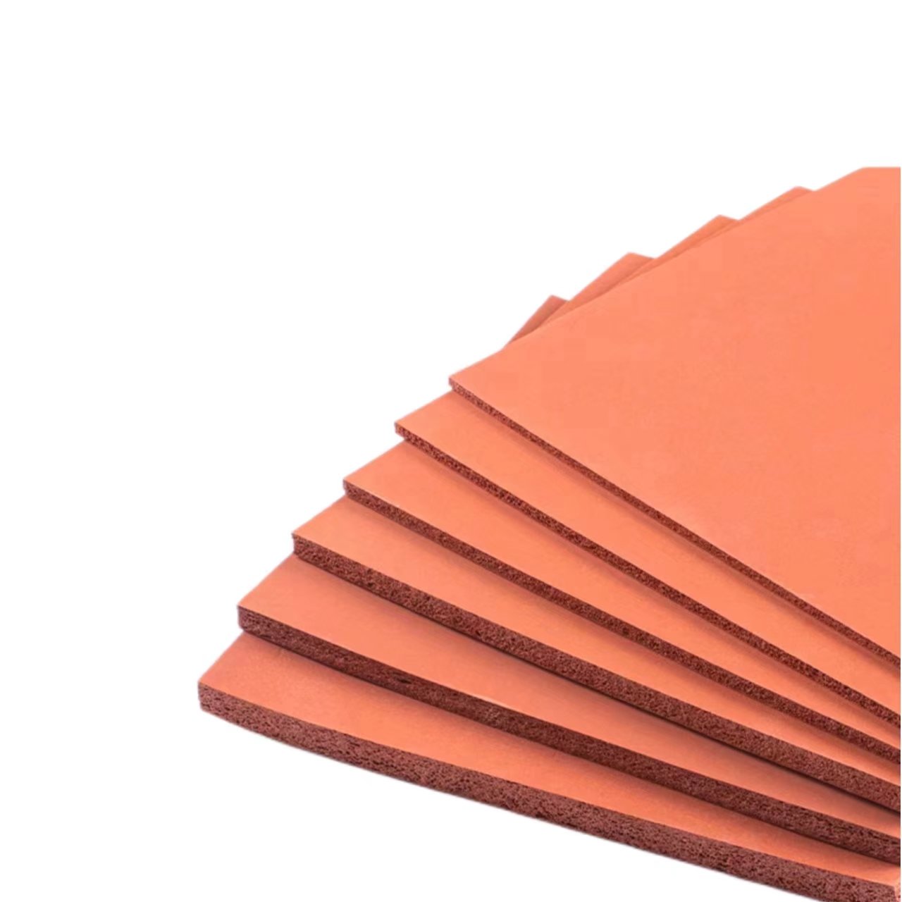 High Temperature Resistant Insulation Silicone Foam Sheet Closed Cell Made from Reclaimed Rubber for Cutting and Moulding