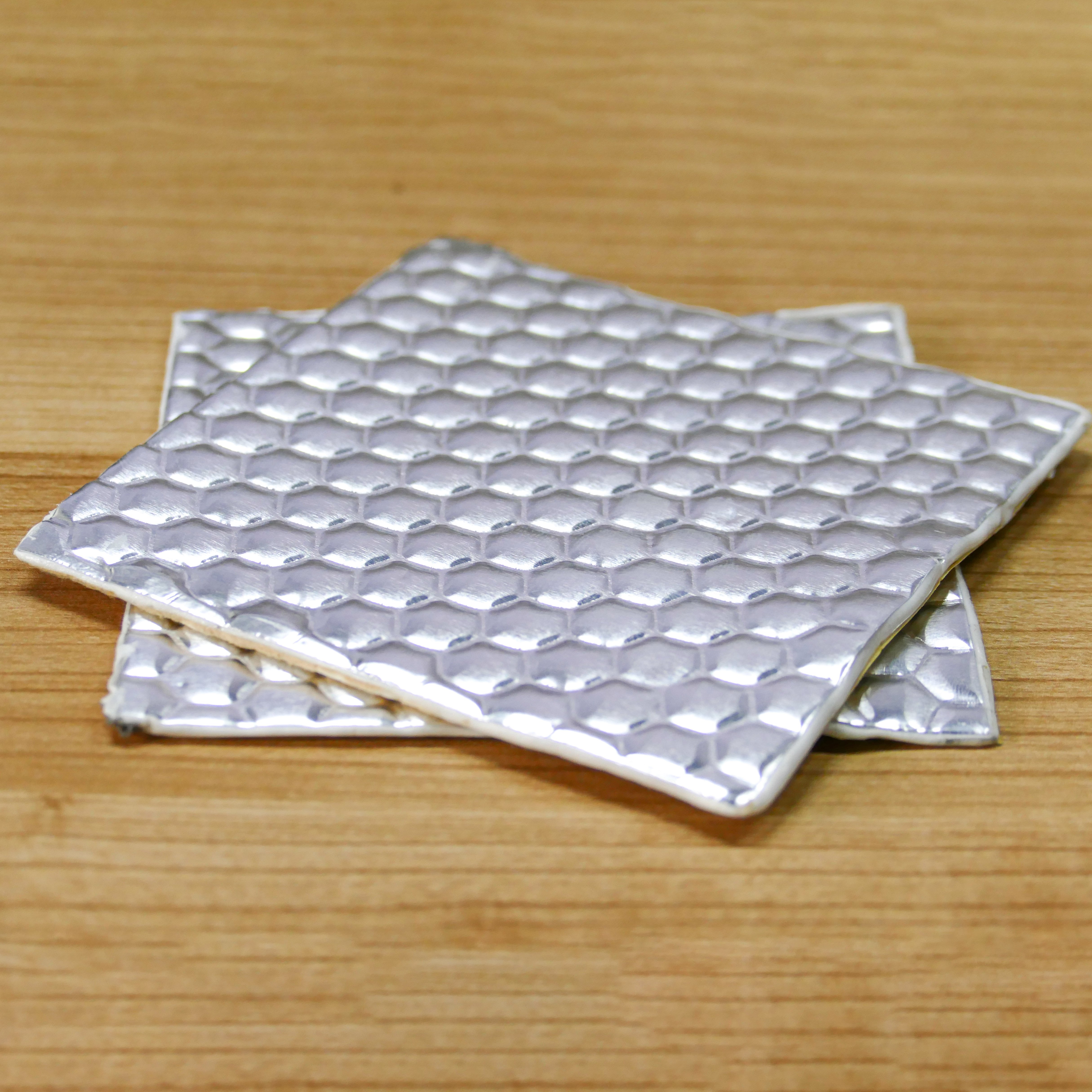 Self-Adhesive Acrylic Butyl Rubber Sound-Damping Sheet Aluminum Plate Sound-Proofing for Car Sound-Blocking Insulation