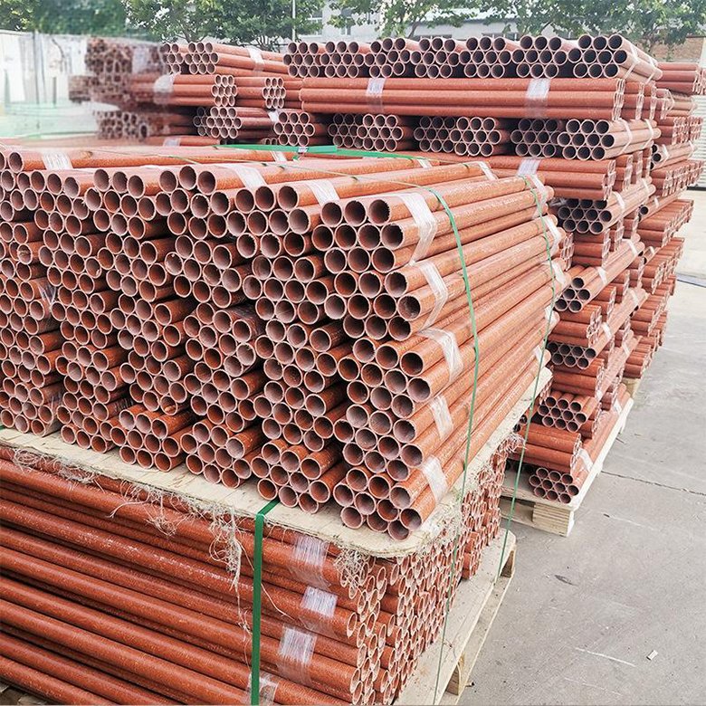GRP FRP fiberglass round tube FRP pultruded profile square tube