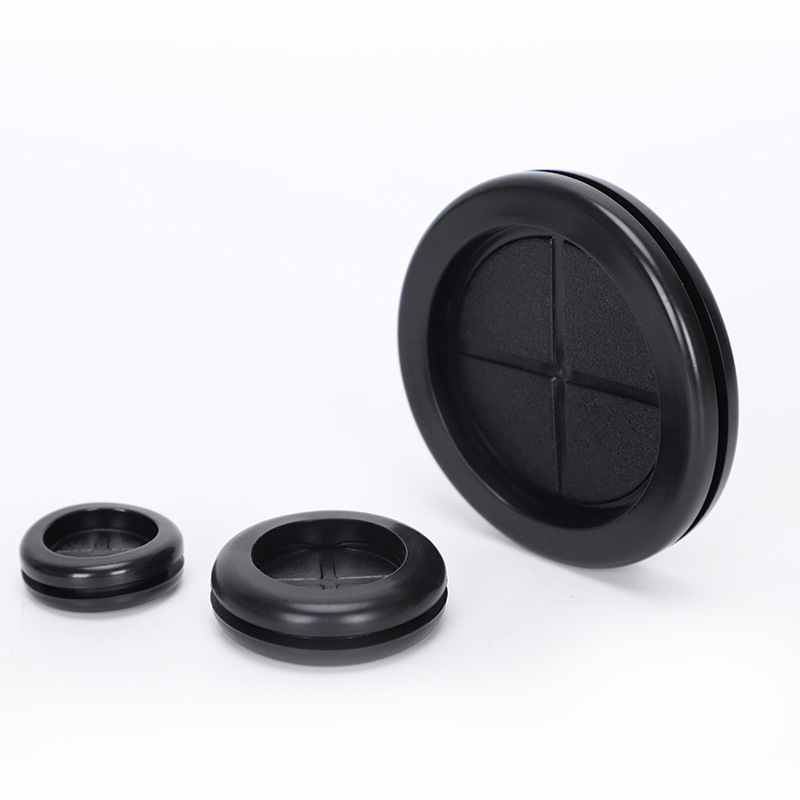 High Quality Conductive Rubber Grommet Closed Hole Wire EPDM NBR Materials Moulding China Manufacturer Rubber Products