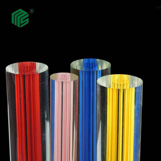 Factory Direct Selling 50mm Plastic Acrylic Large Round Line Rod