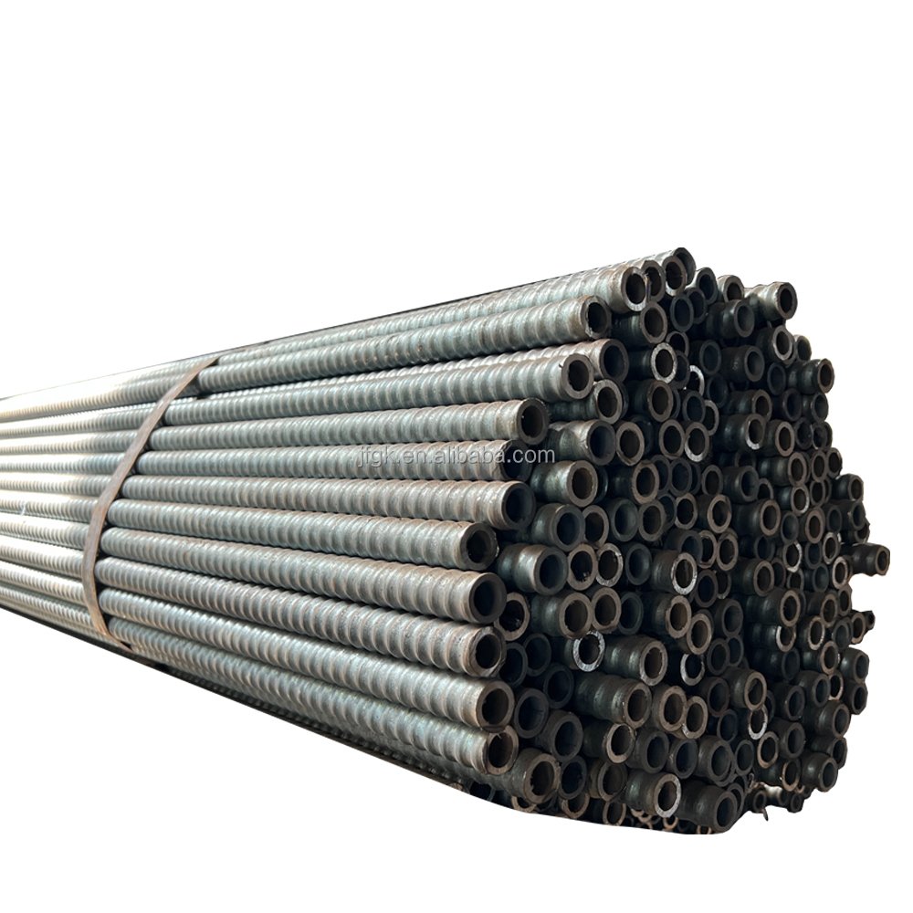 hollow bar self drilling anchor bolt Mining machine parts drilling tools Roof Support M20 Chemical Paddle Bolt Plig