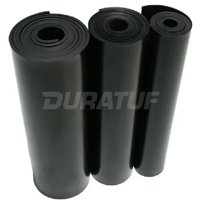 High Quality Flat Black SBR Rubber Sheet Industrial Use Smooth Surface Great Thickness Cut-to-Order Soles Wholesale
