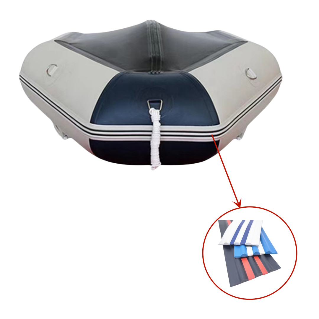 Marine fenders PVC friction stripe inflatable boat fittings protect rubber seals