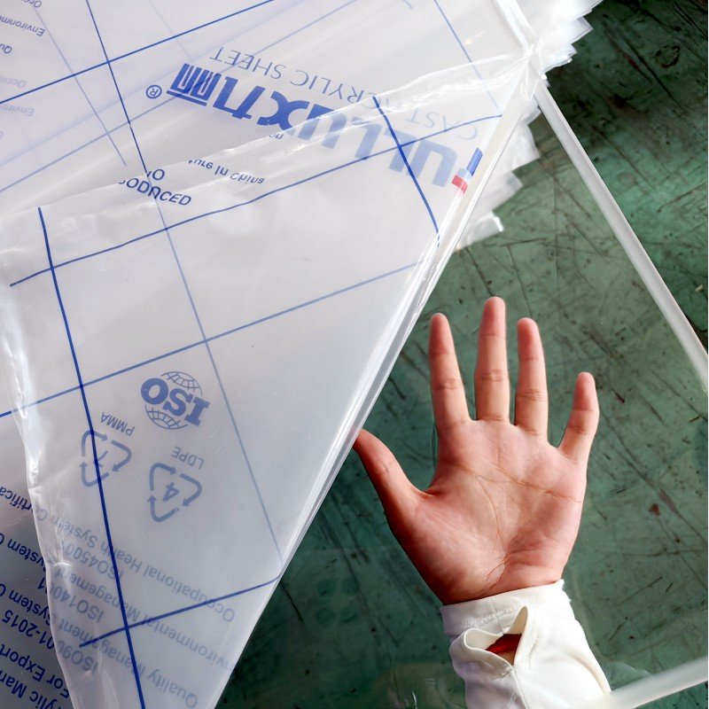 FULLUX Perspex Sheet Mixed Colors Plexi Glass Recycled Plastic Rubber Products Plastic Raw Materials Acrylic Sheet