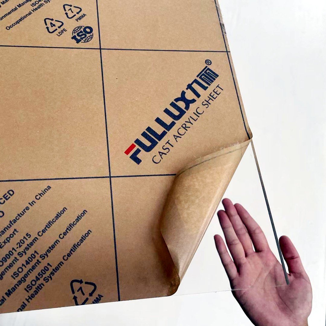 FULLUX Perspex Sheet Mixed Colors Plexi Glass Recycled Plastic Rubber Products Plastic Raw Materials Acrylic Sheet