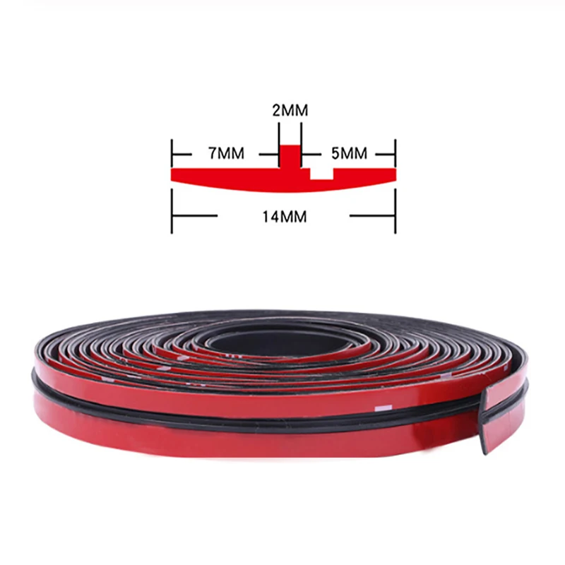 Automobile parts windshield and soundproof glass rubber sealing strip roof sealing waterproof and dustproof