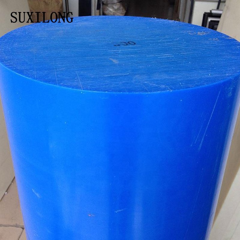 Engineer plastic rod High quality colorful MC cast Nylon rod Blue MC nylon bar rigid solid plastic rods