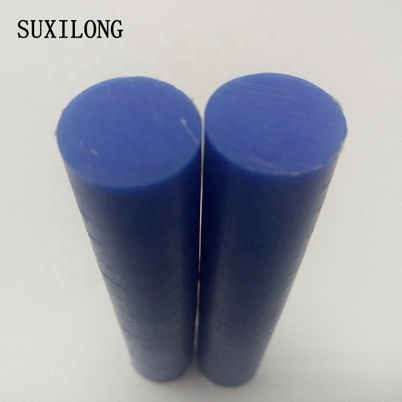 Engineer plastic rod High quality colorful MC cast Nylon rod Blue MC nylon bar rigid solid plastic rods