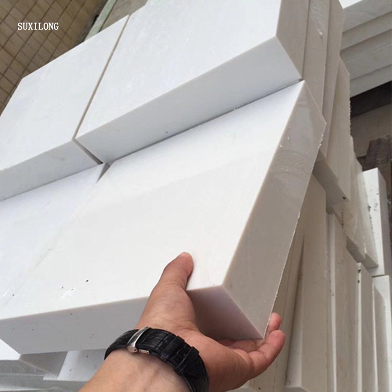 China manufacturer PTFE Rod And Sheet High Temperature Resistant PTFE Plate High quality PTFE panel plastic product