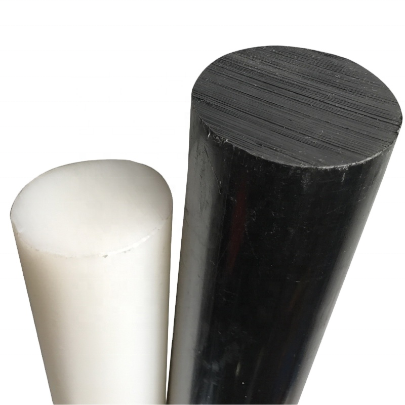 wear resistance High Density Natural Polyethylene100mm black hdpe plastic pe rod