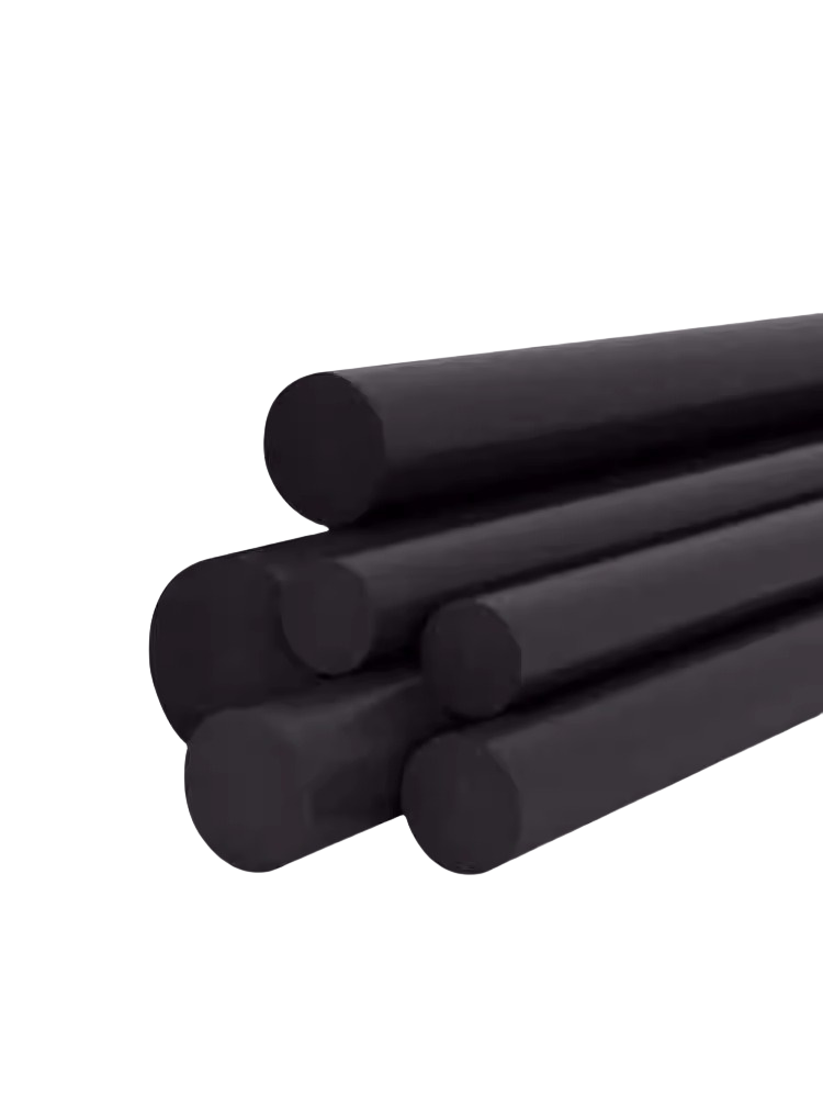 Black PBI rod PBI board Ultra-high temperature resistant anti-static polybenzimidazole board semiconductor processing