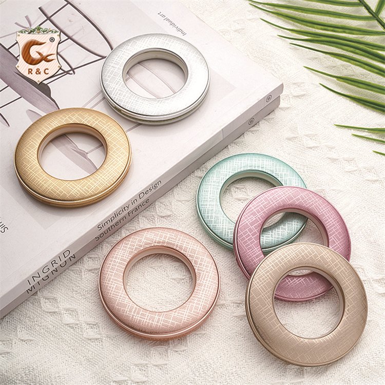 Wholesale Popular 76Mm Curtain Eyelet Ring Pp Curtain Grommet Rings For Curtain Rod