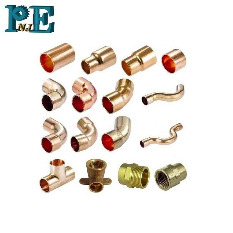 Oem Brass Machining Hose Barb Fitting Npt Thread Stainless Steel Copper Bronze Titanium Aluminum Plastic T Elbow Cross Custom