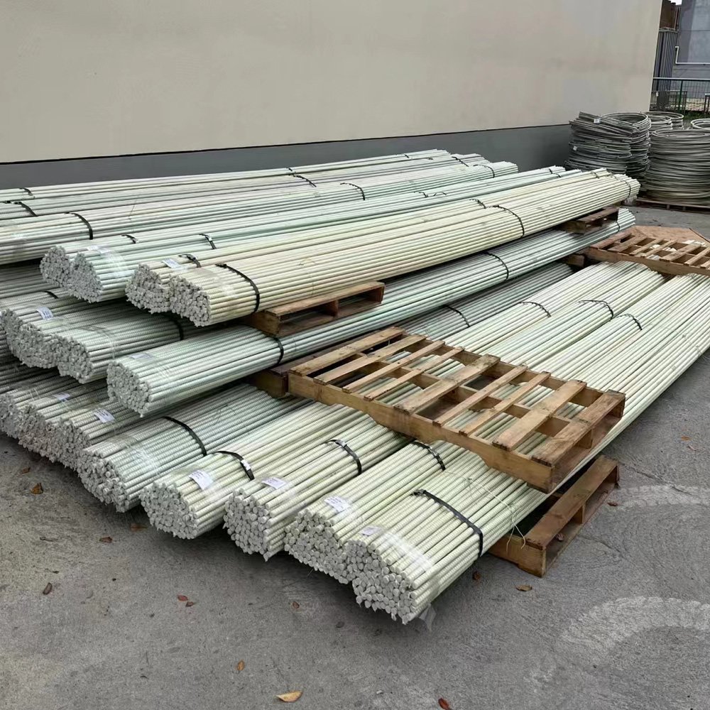 High Strength FRP Fiberglass Rebar 3-16mm fiberglass composite rebar Glass Fiber FRP Rebar Fiberglass Bar Construction Material