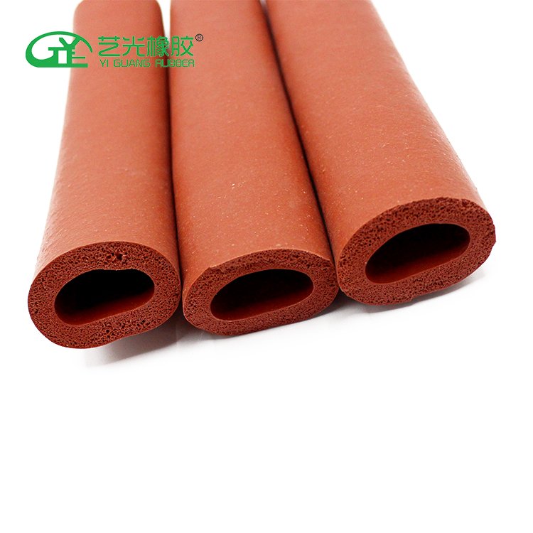 Wholesale smooth surface closed cell open sell silicone rubber foam roll for electronic instruments
