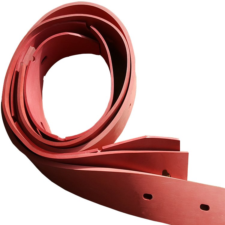 Orange High Elastic Pure Natural Rubber Sheet Rolls
