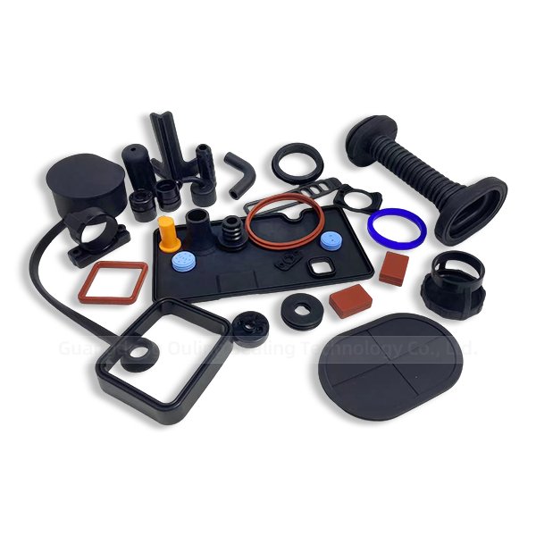 Oem customized silicone molded rubber parts custom rubber special-shaped parts automotive rubber parts