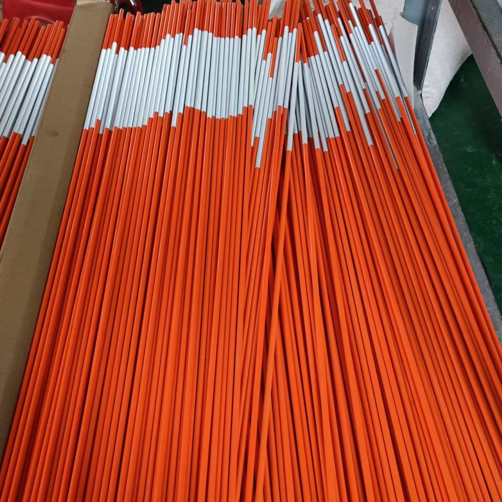 Fiberglass Snow Marker FRP Driveway Solid Marker Fencing as Reflective Fence Post