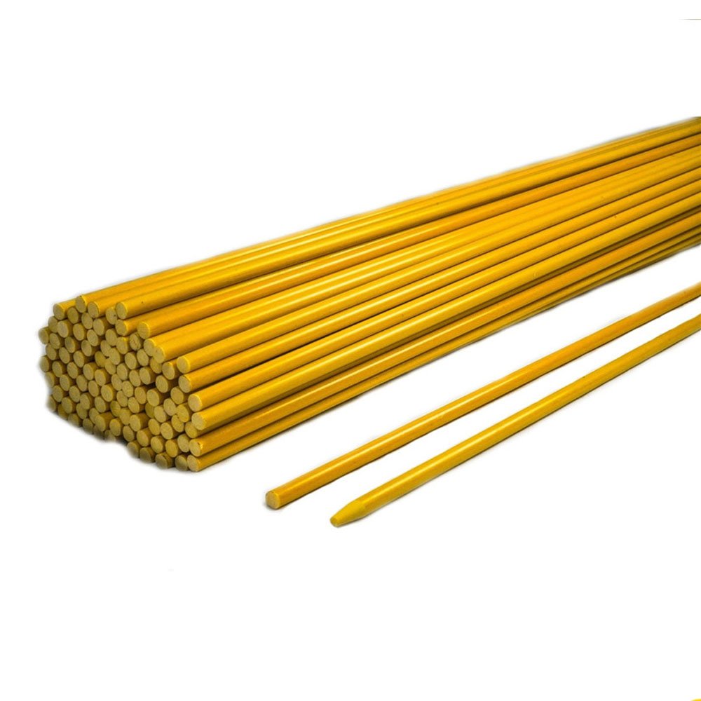 Fiberglass Snow Marker FRP Driveway Solid Marker Fencing as Reflective Fence Post